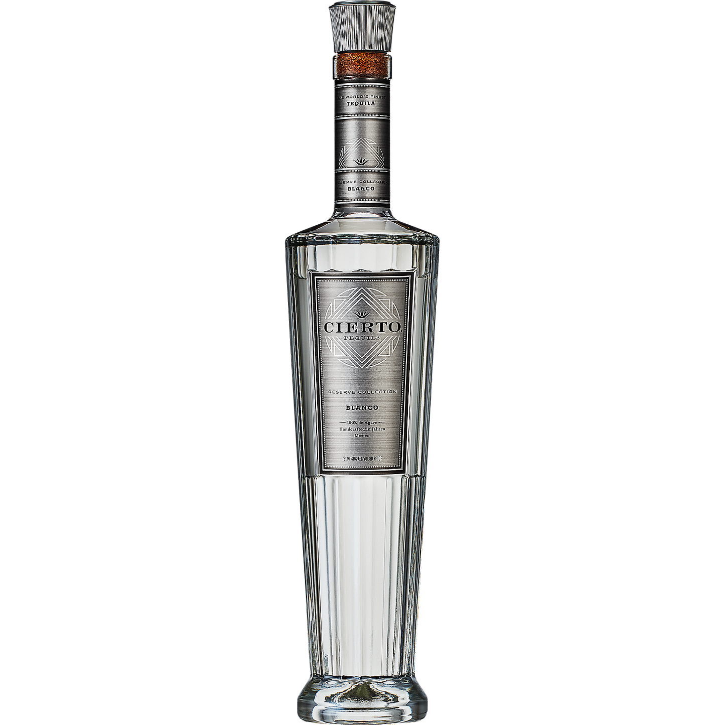 CIERTO TEQUILA RESERVE COLLECTION BLANCO 80 750ML