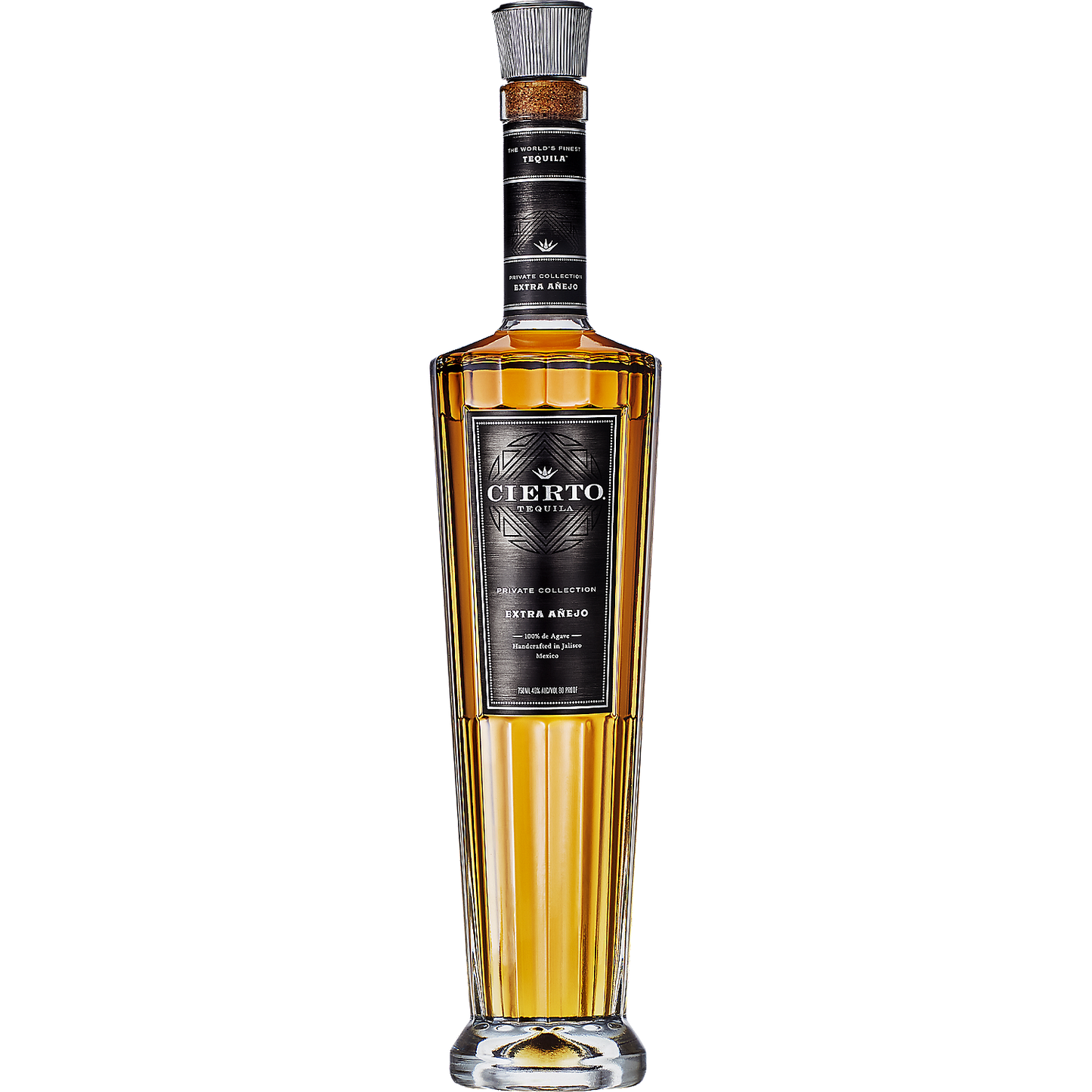 CIERTO TEQUILA EXTRA ANEJO PRIVATE COLLECTION 80 750ML