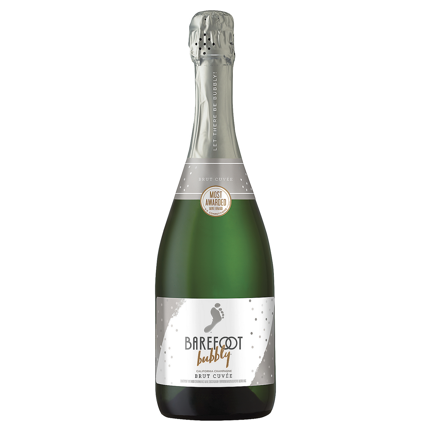 BAREFOOT BUBBLY BRUT CUVEE CHAMPAGNE CALIFORNIA 187ML