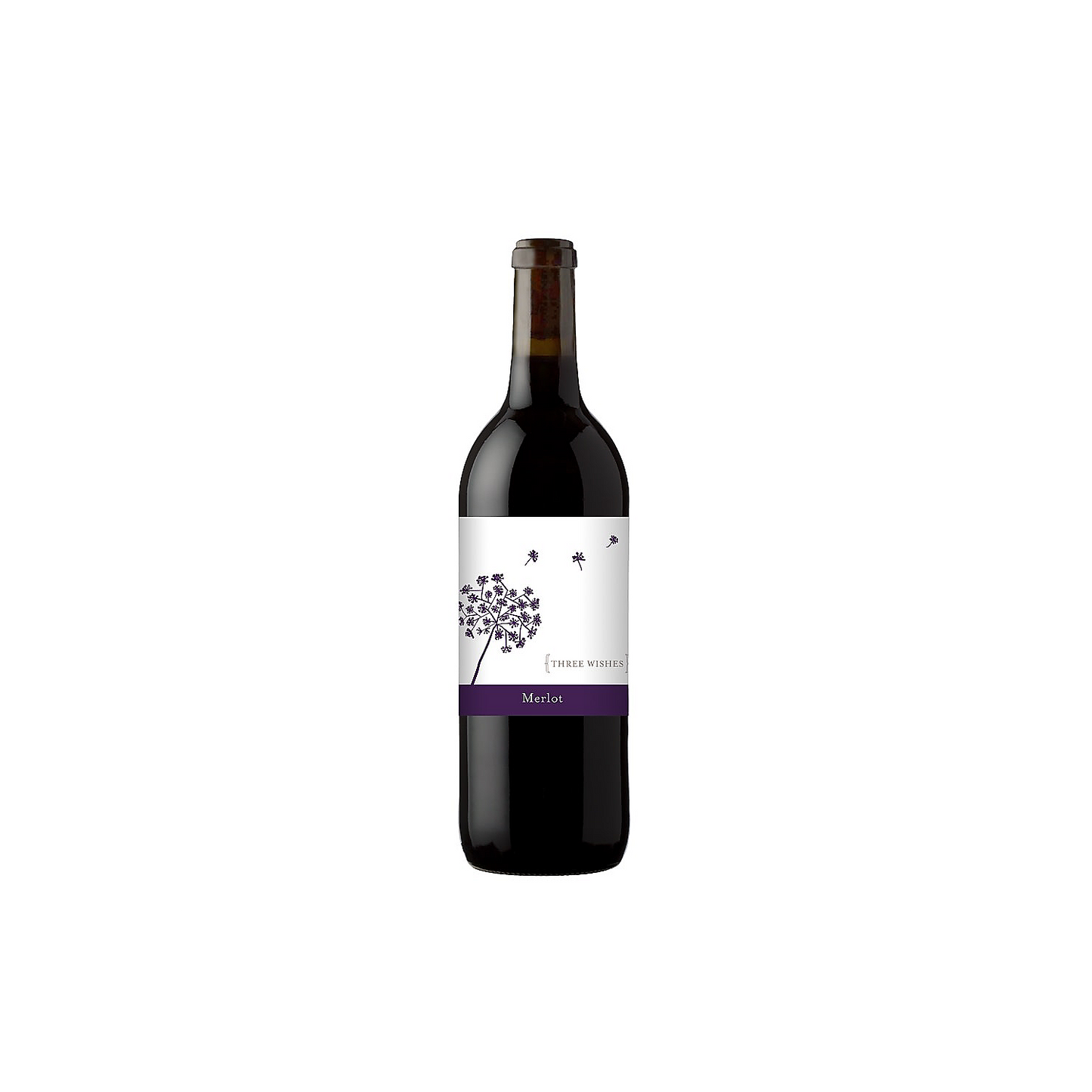 THREE WISHES MERLOT AMERICAN 750ML