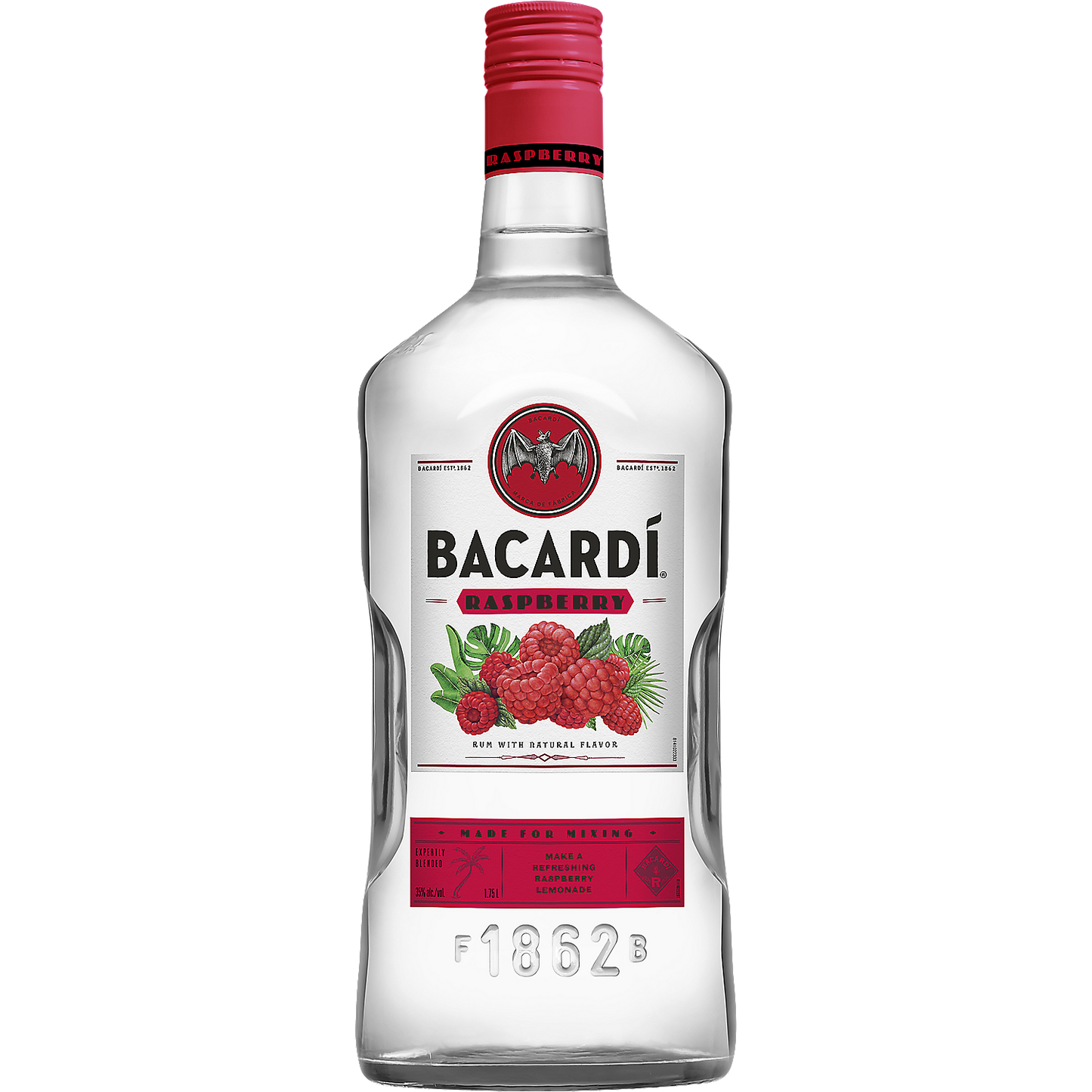 BACARDI RASPBERRY FLAVORED RUM 70 200ML