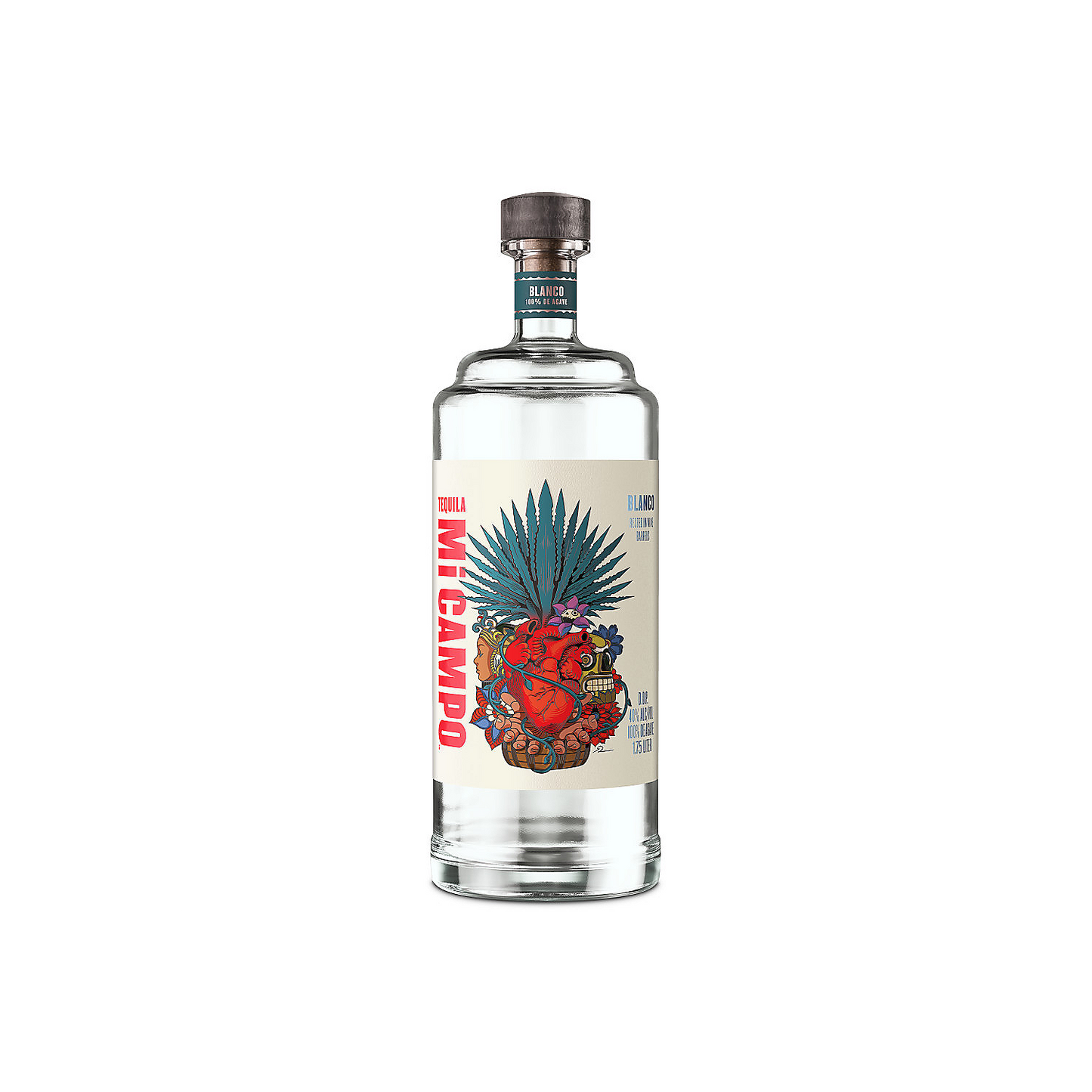 MI CAMPO TEQUILA BLANCO 80 1L