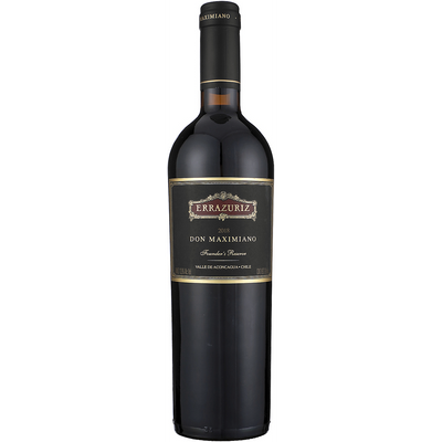 ERRAZURIZ DON MAXIMIANO FOUNDERS RESERVE ACONCAGUA VALLEY 2018 750ML