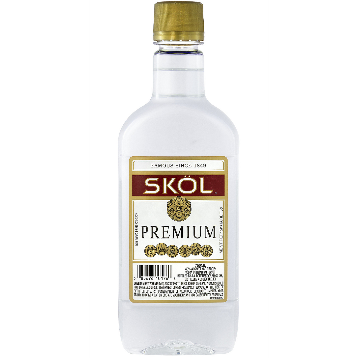 SKOL VODKA 80 200ML