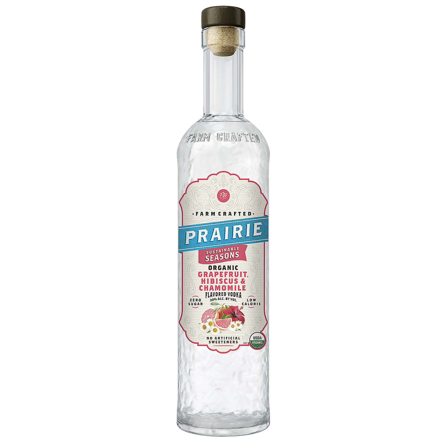 PRAIRIE GRAPEFRUIT HIBISCUS & CHAMOMILE FLAVORED VODKA 60 50ML