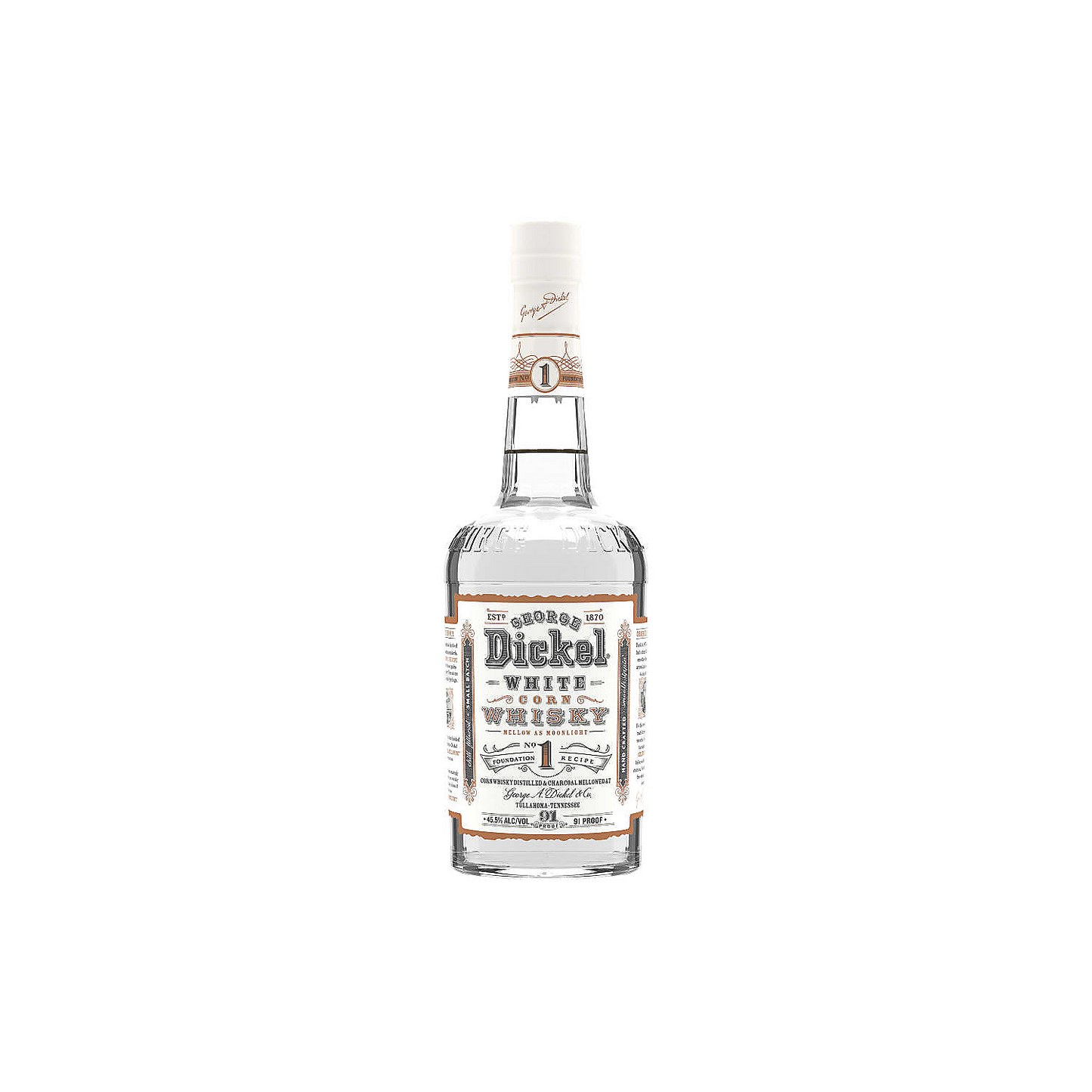 GEORGE DICKEL TENNESSEE CORN WHISKEY FOUNDATION RECIPE 91 750ML
