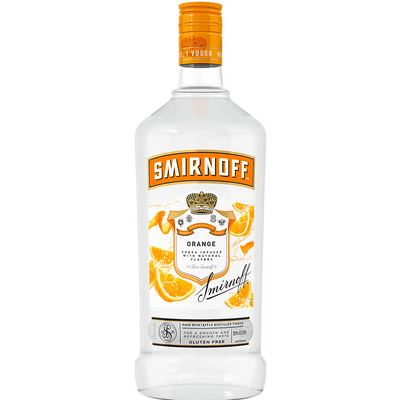 SMIRNOFF ORANGE FLAVORED VODKA 60 1.75L