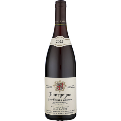 GERARD RAPHET AUXEY DURESSES ROUGE LES GRANDS CHAMPS CUVEE UNIQUE 2022 750ML