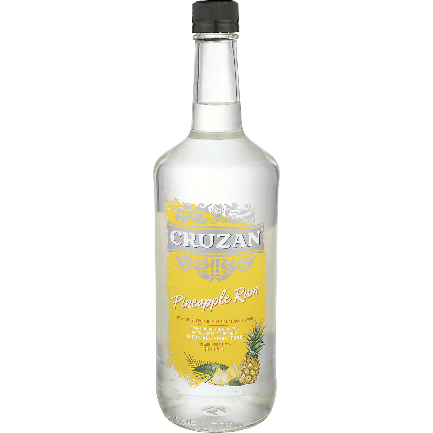 CRUZAN PINEAPPLE FLAVORED RUM 42 1L