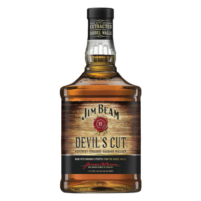 JIM BEAM STRAIGHT BOURBON DEVIL'S CUT 90 375ML