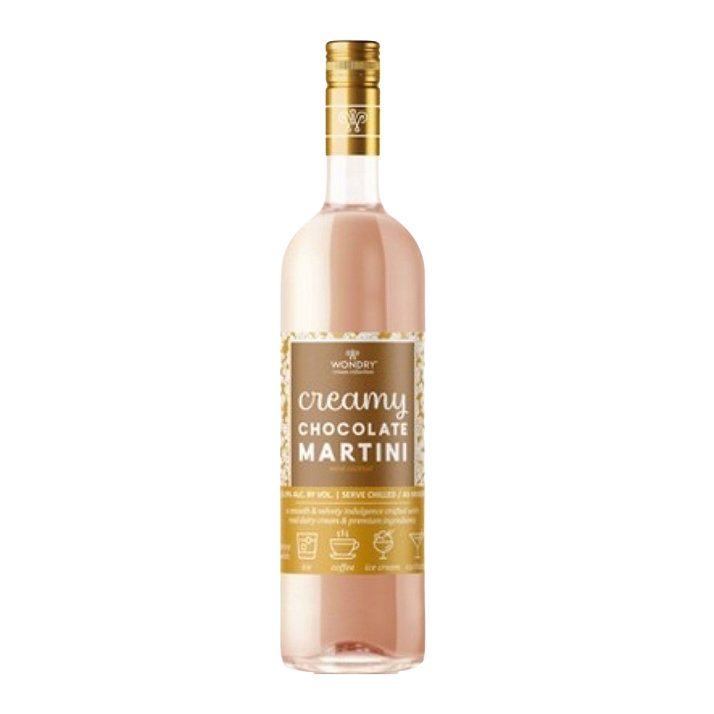 WONDRY CREAMY CHOCOLATE MARTINI WINE BASED COCKTAIL 750ML