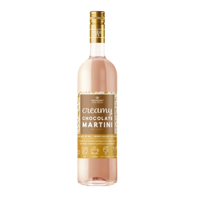 WONDRY CREAMY CHOCOLATE MARTINI WINE BASED COCKTAIL 750ML