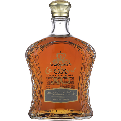 CROWN ROYAL CANADIAN WHISKY XO 80 W/ BAG & BOX 375ML