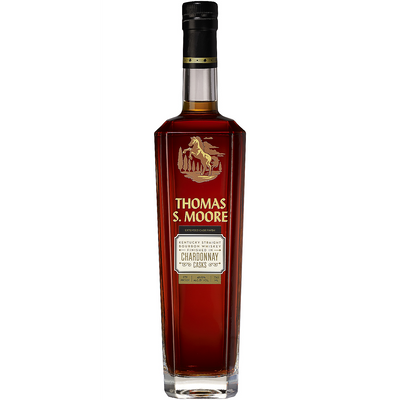 THOMAS S. MOORE STRAIGHT BOURBON EXTENDED CASK FINISH CHARDONNAY CASKS 97.9 750ML