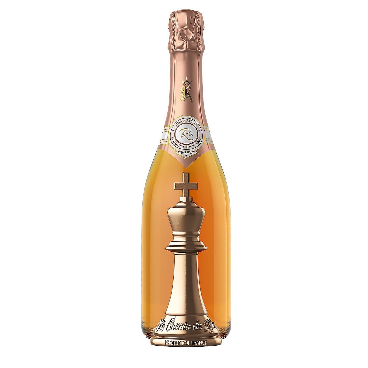 LE CHEMIN DU ROI CHAMPAGNE BRUT ROSE W/ GIFT BOX 750ML