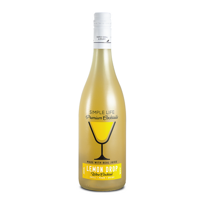 SIMPLE LIFE LEMON DROP WINE BASED COCKTAIL 750ML