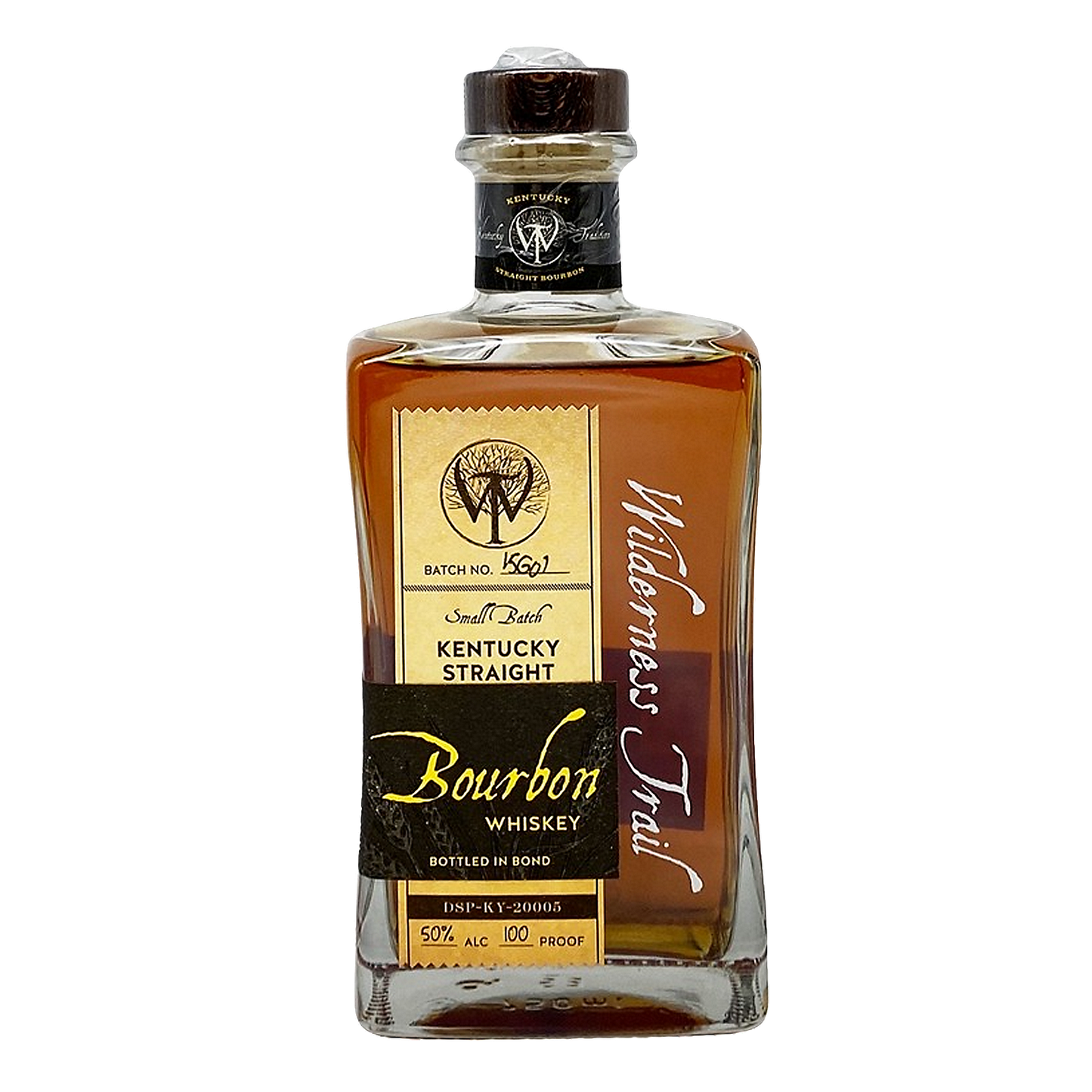 WILDERNESS TRAIL STRAIGHT WHEATED BOURBON SMALL BATCH BOTTLED IN BOND SWEET MASH 100 750ML