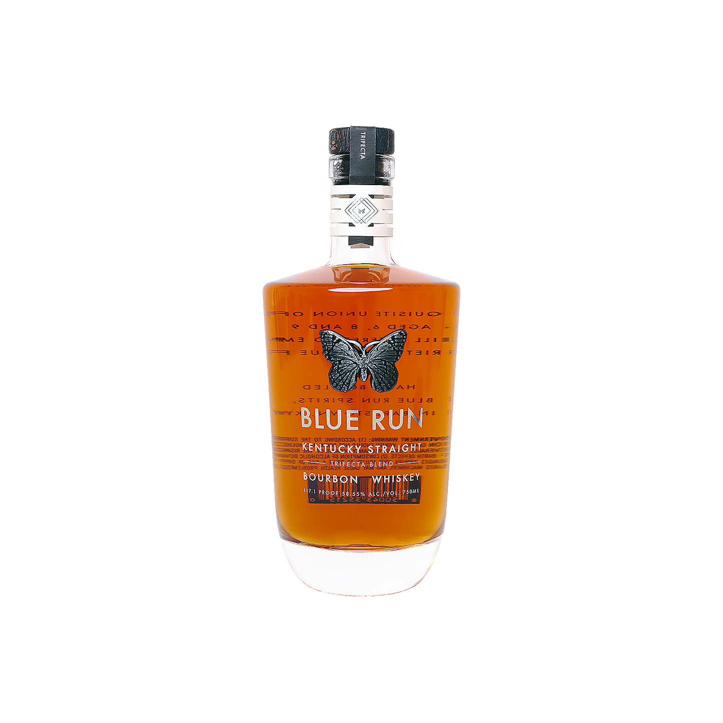 BLUE RUN BOURBON LTO TRIFECTA BLEND 117.1 750ML