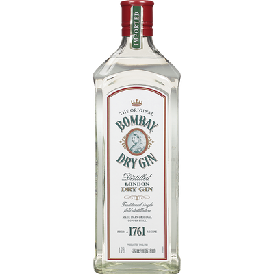 BOMBAY LONDON DRY GIN 86 1L