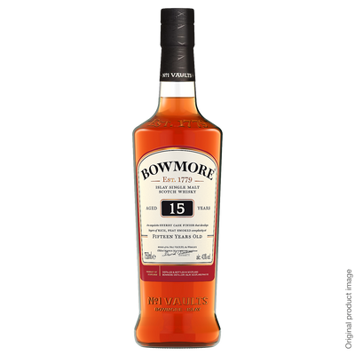 BOWMORE SINGLE MALT SCOTCH DARKEST 15 YR 86 750ML