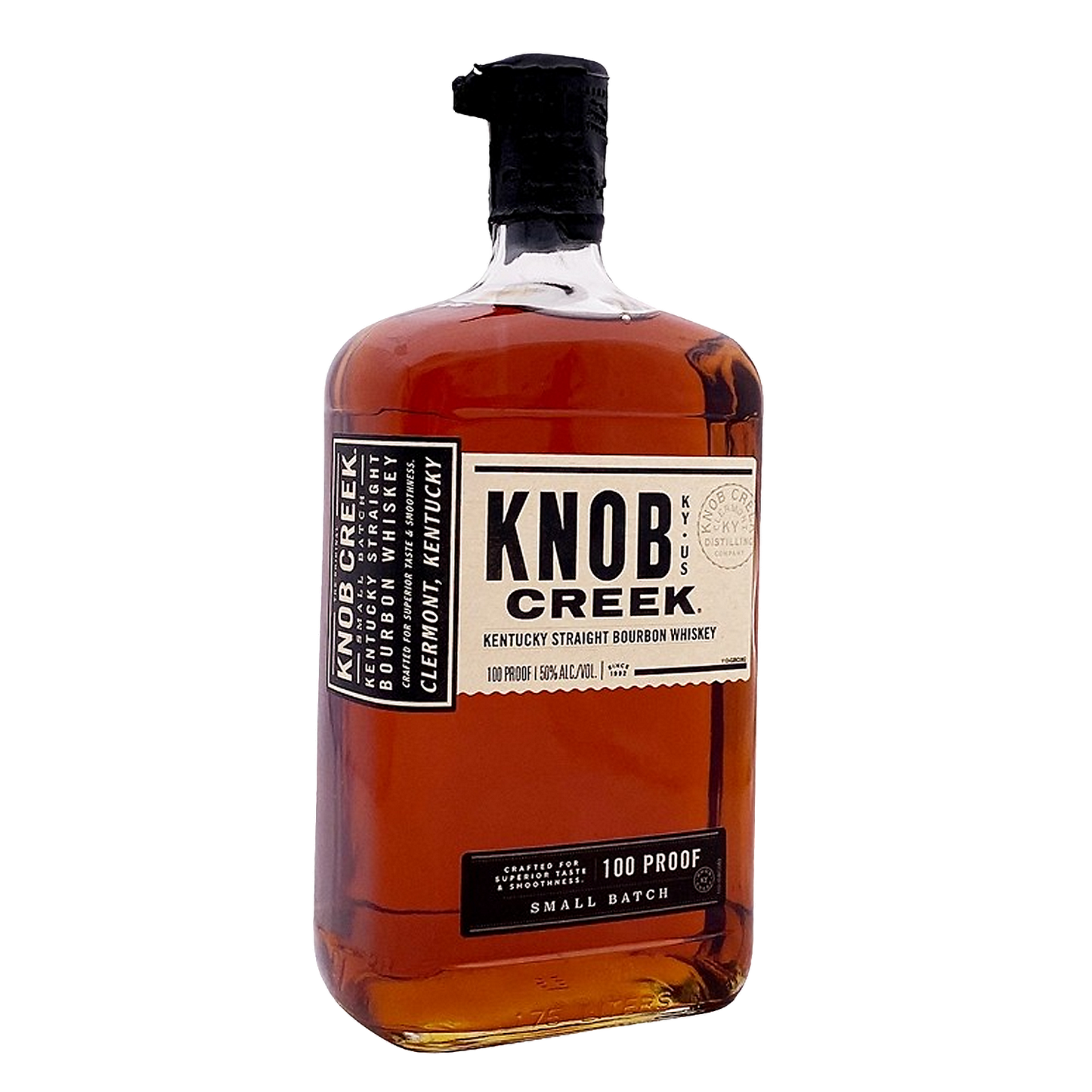 KNOB CREEK STRAIGHT BOURBON SMALL BATCH 9 YR 100 1L