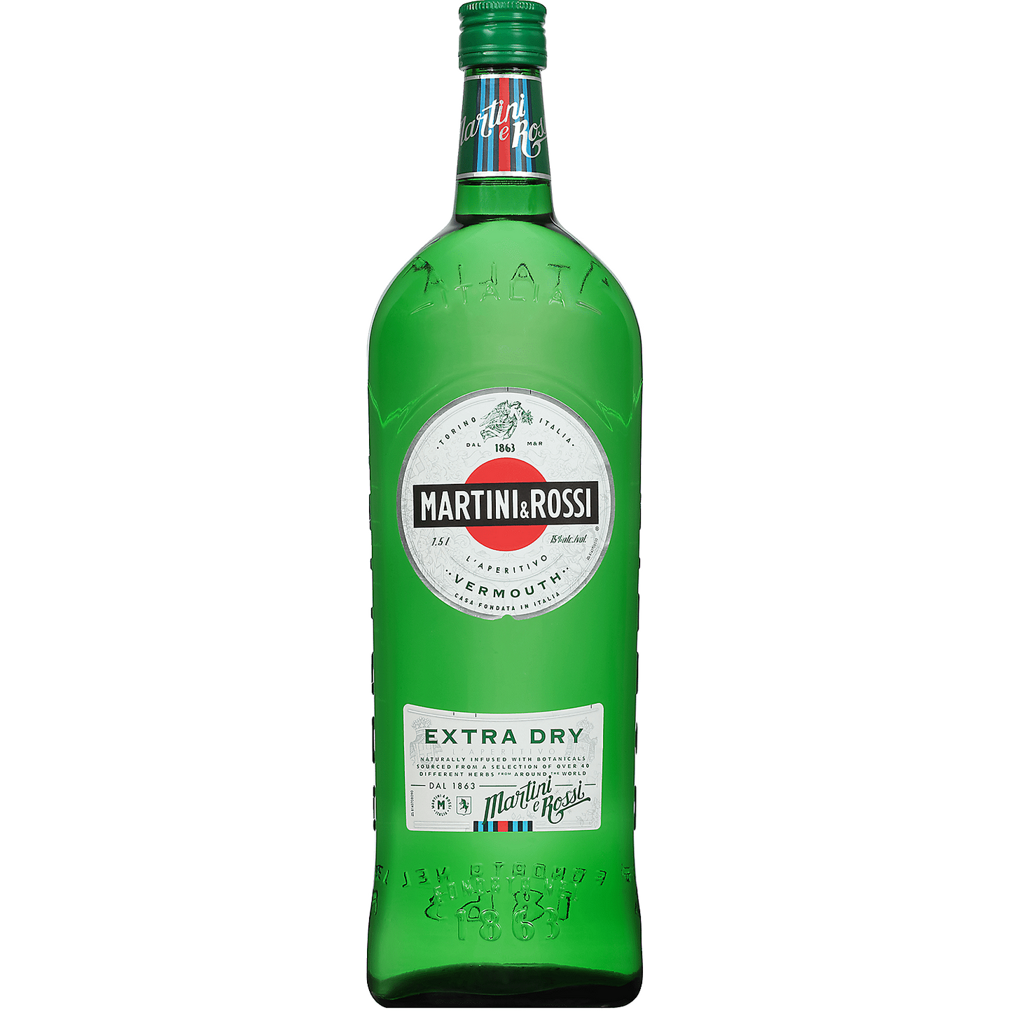 MARTINI & ROSSI VERMOUTH EXTRA DRY 375ML