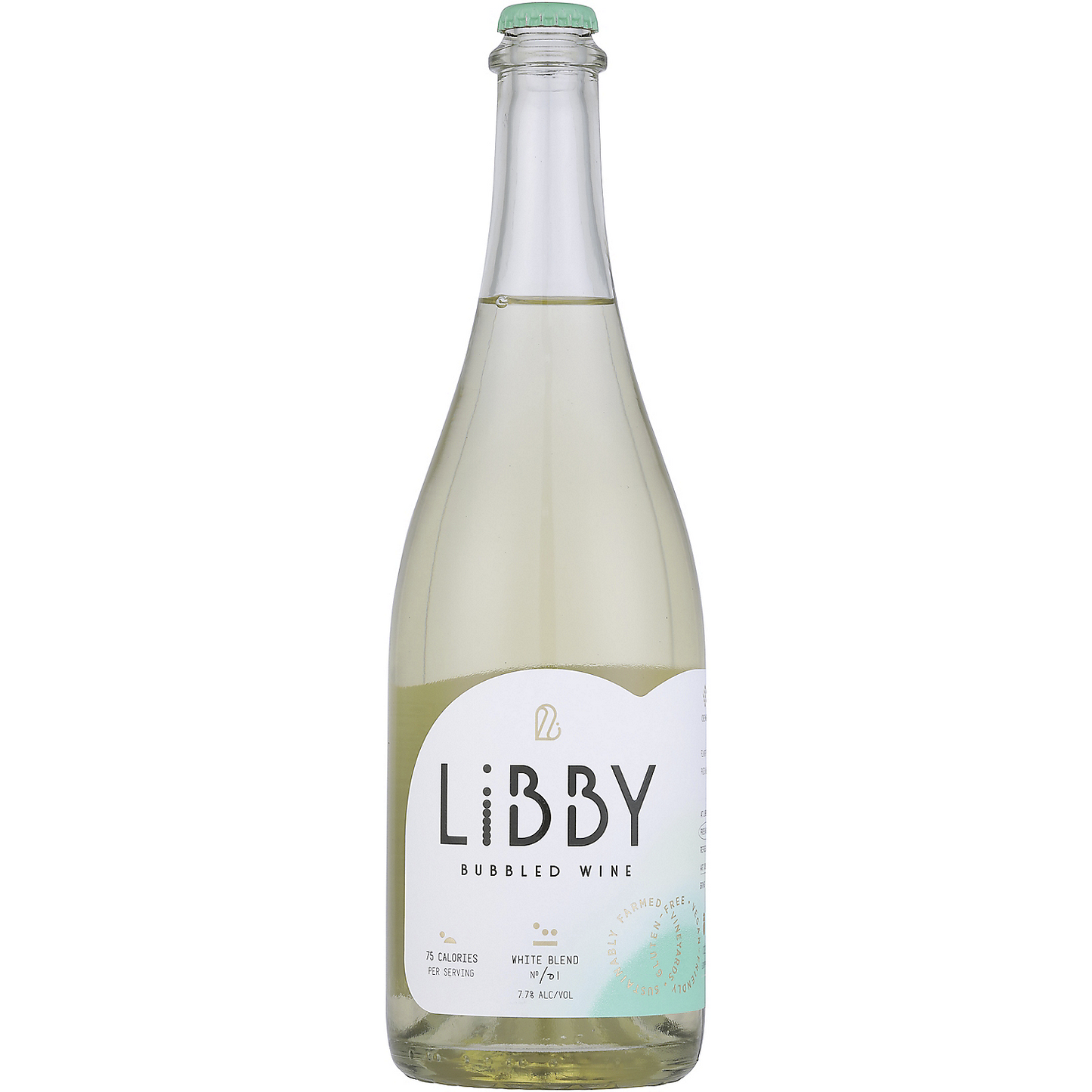 LIBBY SPARKLING WHITE BLEND NO 1 BUBBLED WINE AMERICAN 750ML