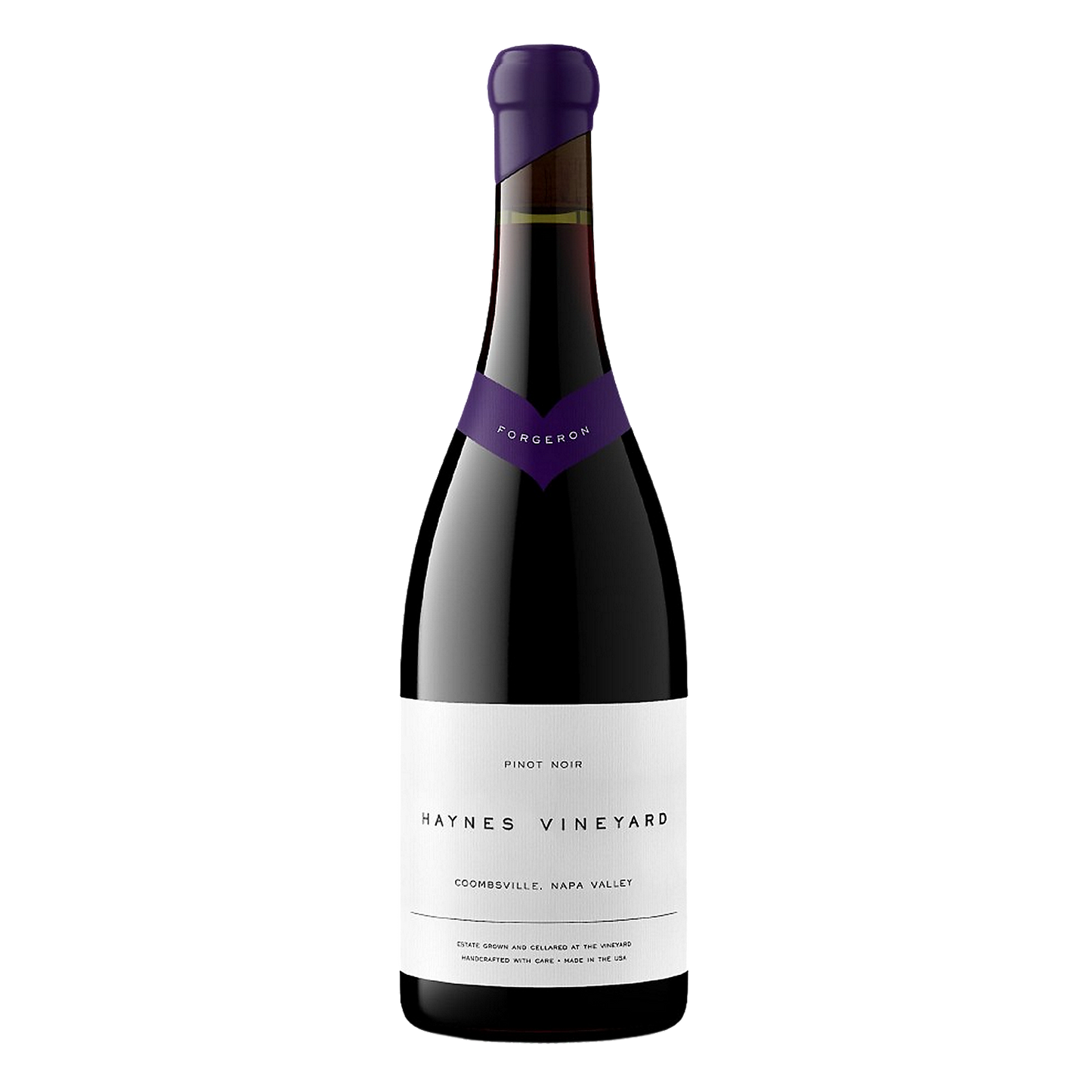HAYNES VINEYARD PINOT NOIR FORGERON COOMBSVILLE 2021 WOOD BOX 750ML