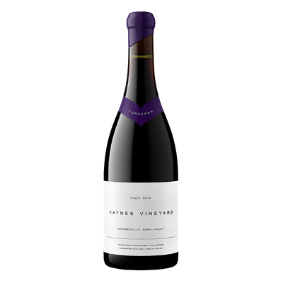 HAYNES VINEYARD PINOT NOIR FORGERON COOMBSVILLE 2021 WOOD BOX 750ML