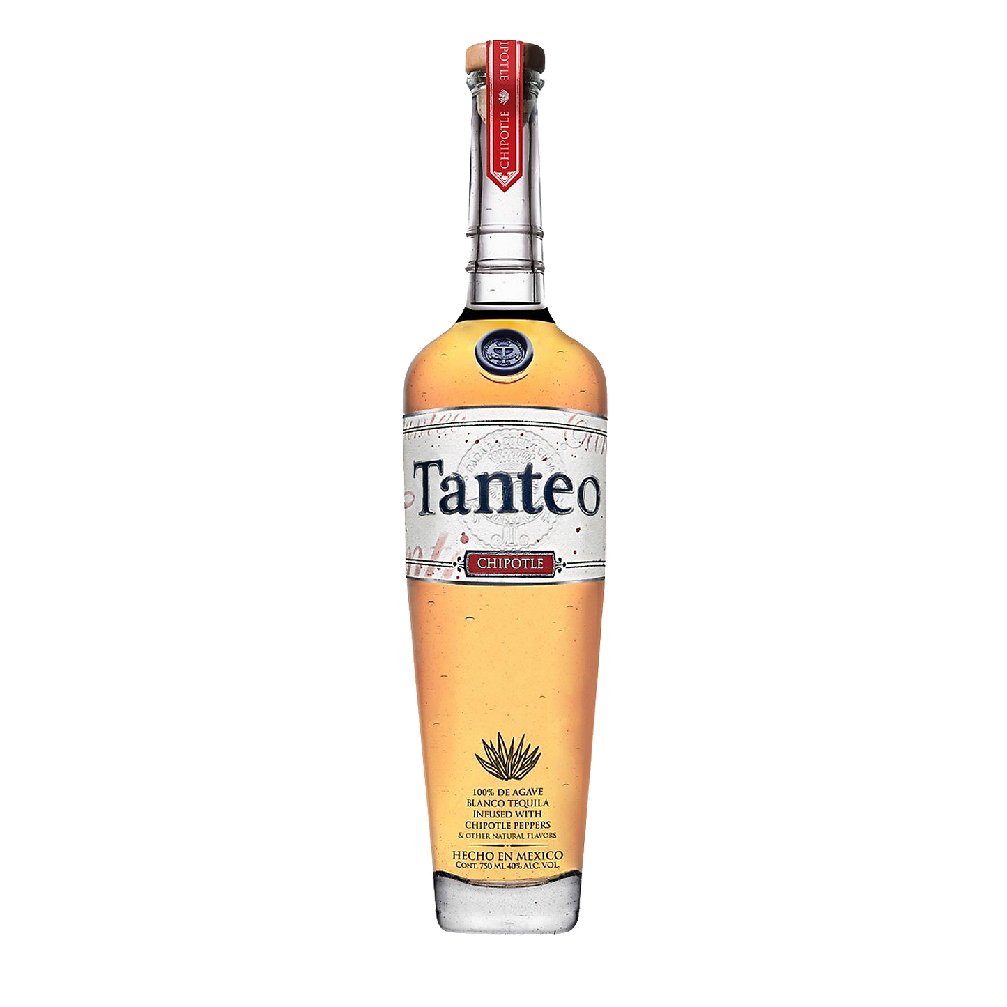 TANTEO TEQUILA BLANCO CHIPOTLE 80 750ML