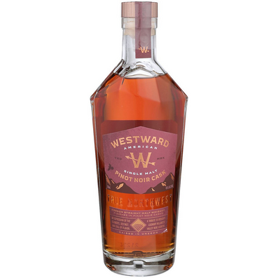 WESTWARD AMERICAN SINGLE MALT WHISKEY PINOT NOIR CASK 90 750ML