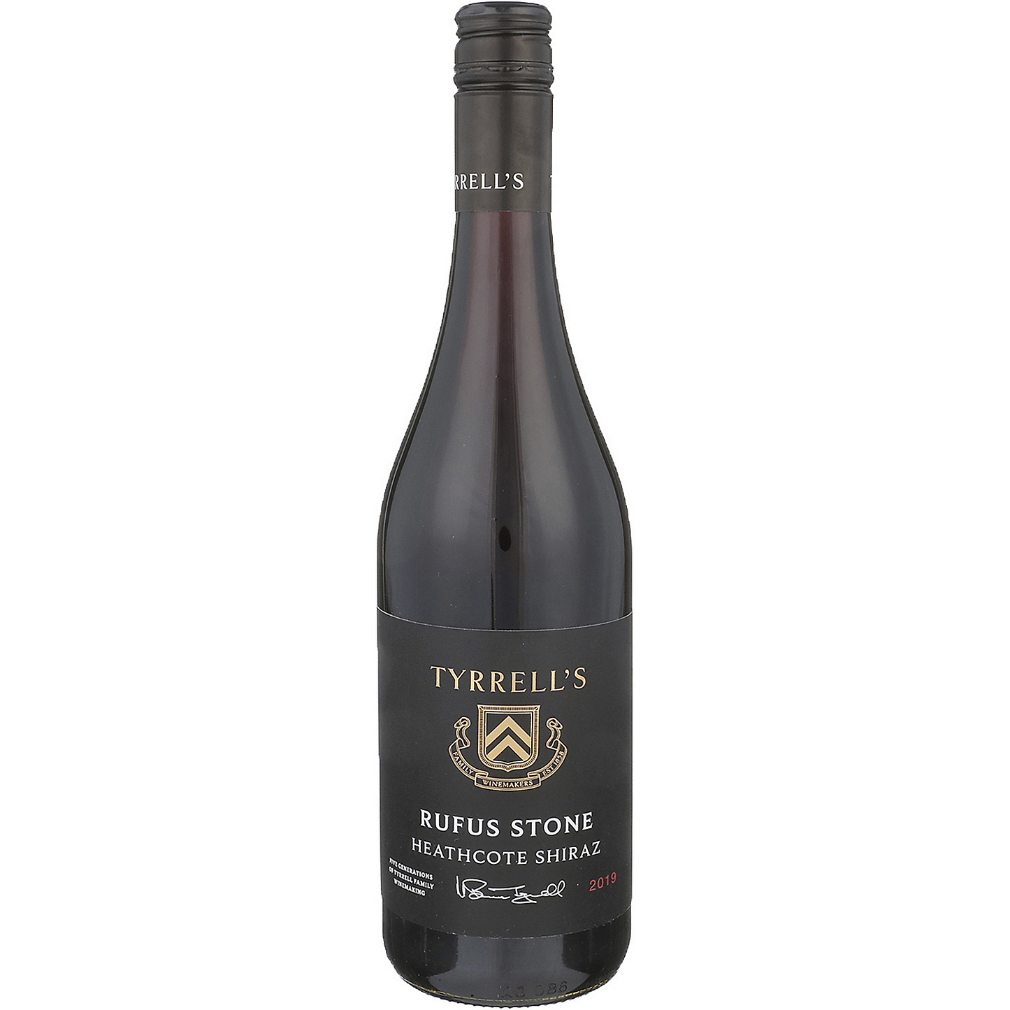 TYRRELL'S WINES SHIRAZ RUFUS STONE HEATHCOTE 2019 750ML