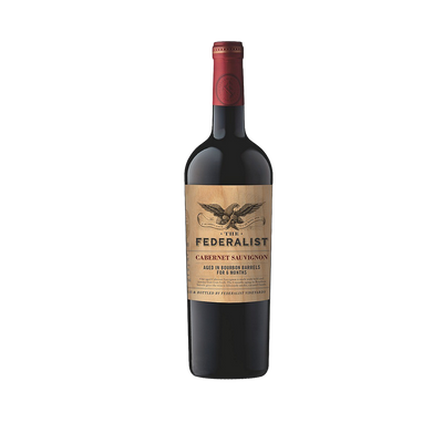 THE FEDERALIST CABERNET SAUVIGNON AGED IN BOURBON BARRELS FOR 6 MONTHS NORTH COAST 750ML