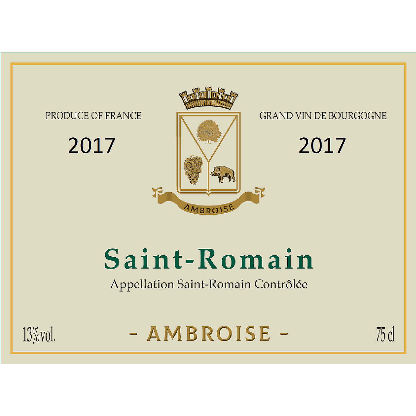 BERTRAND AMBROISE SAINT ROMAIN 2018 750ML