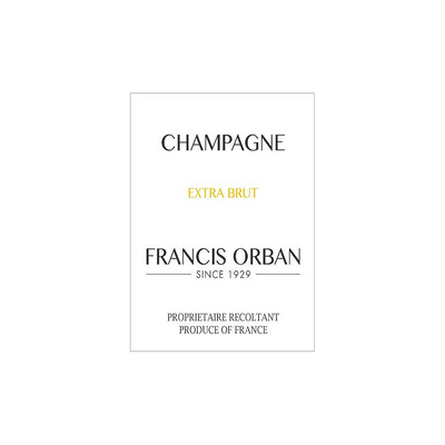 FRANCIS ORBAN CHAMPAGNE 750ML