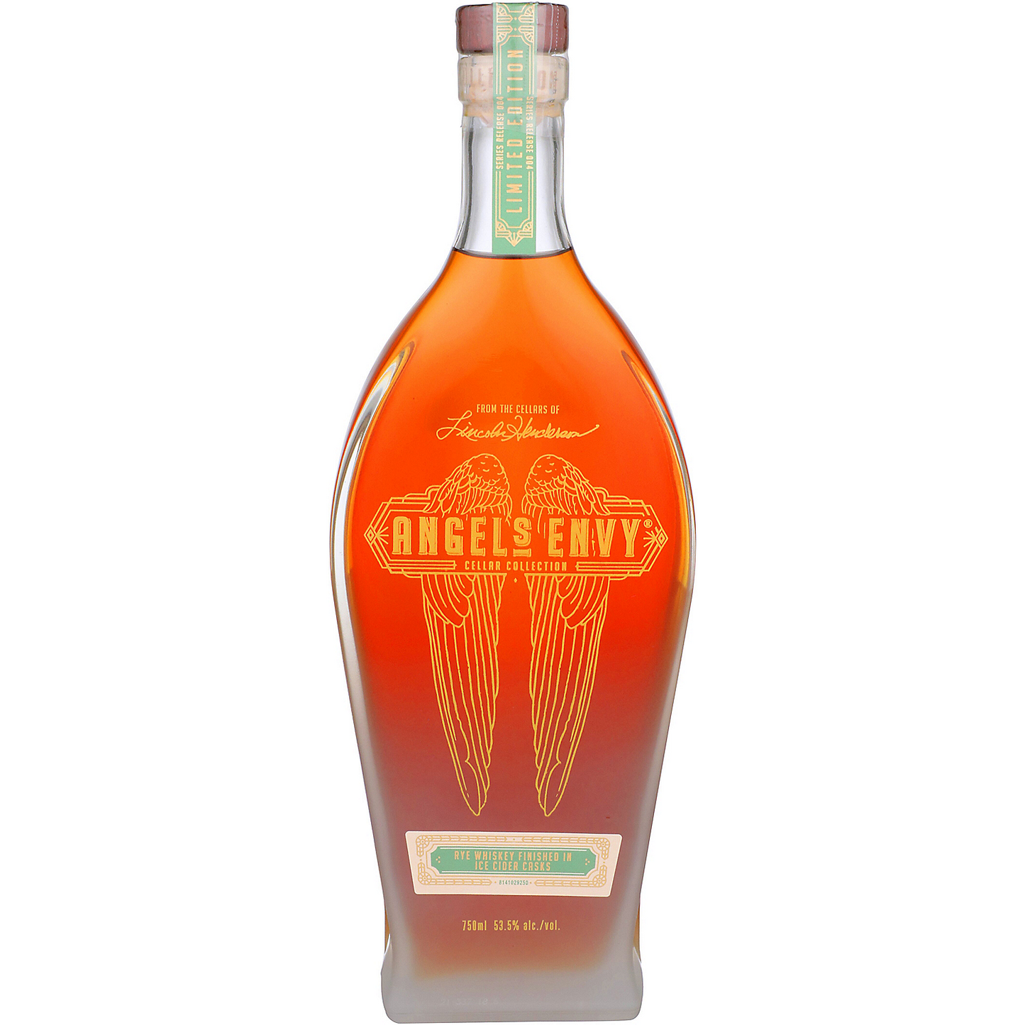 ANGEL'S ENVY RYE WHISKEY CELLAR COLLECTION ICE CIDER FINISHED RYE 107 750ML