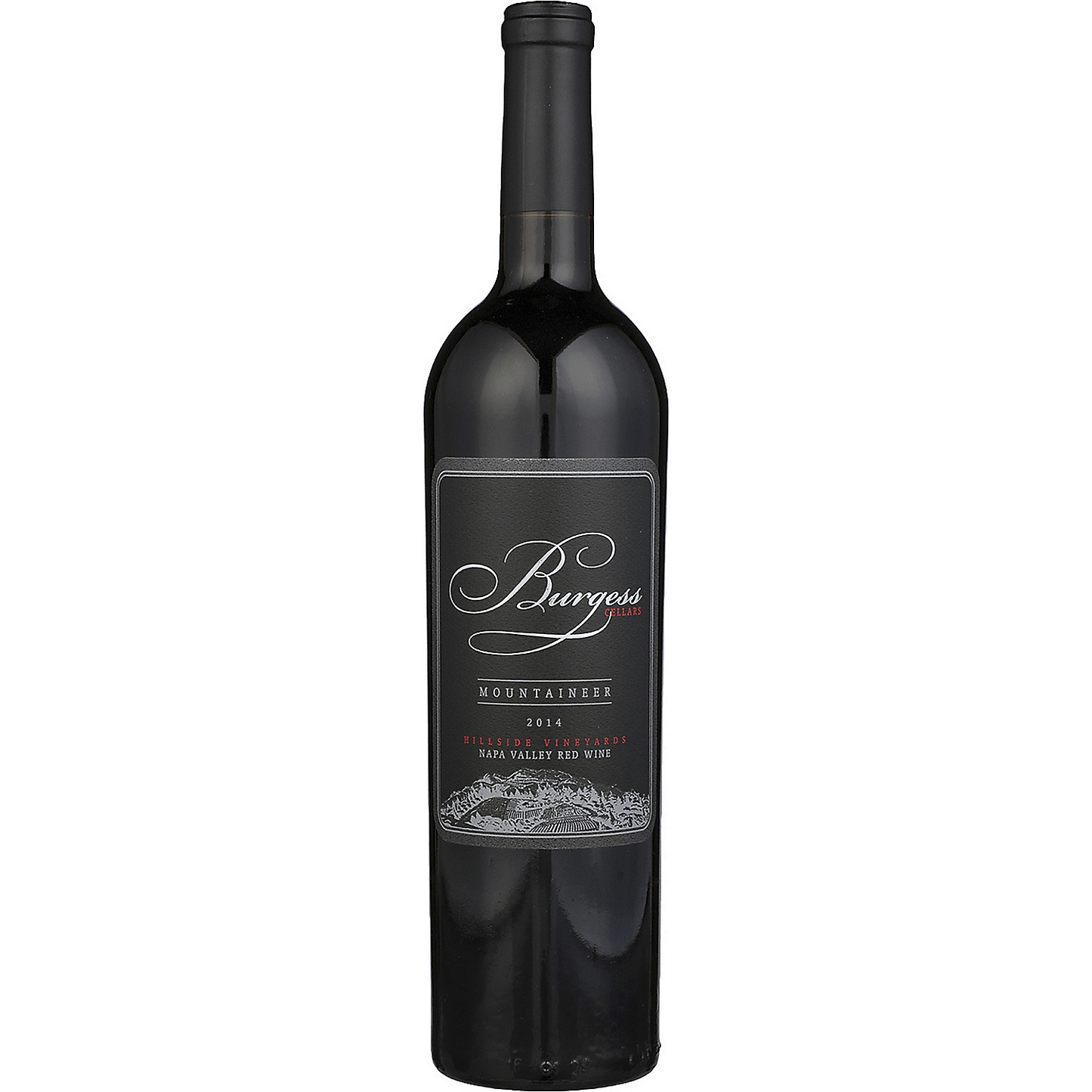 BURGESS CELLARS RED WINE MOUNTAINEER HILLSIDE VINEYARDS NAPA VALLEY 2014 750ML