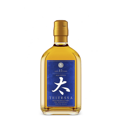 TEITESSA SINGLE GRAIN JAPANESE WHISKY BLUE EDITION 15 YR 80 750ML