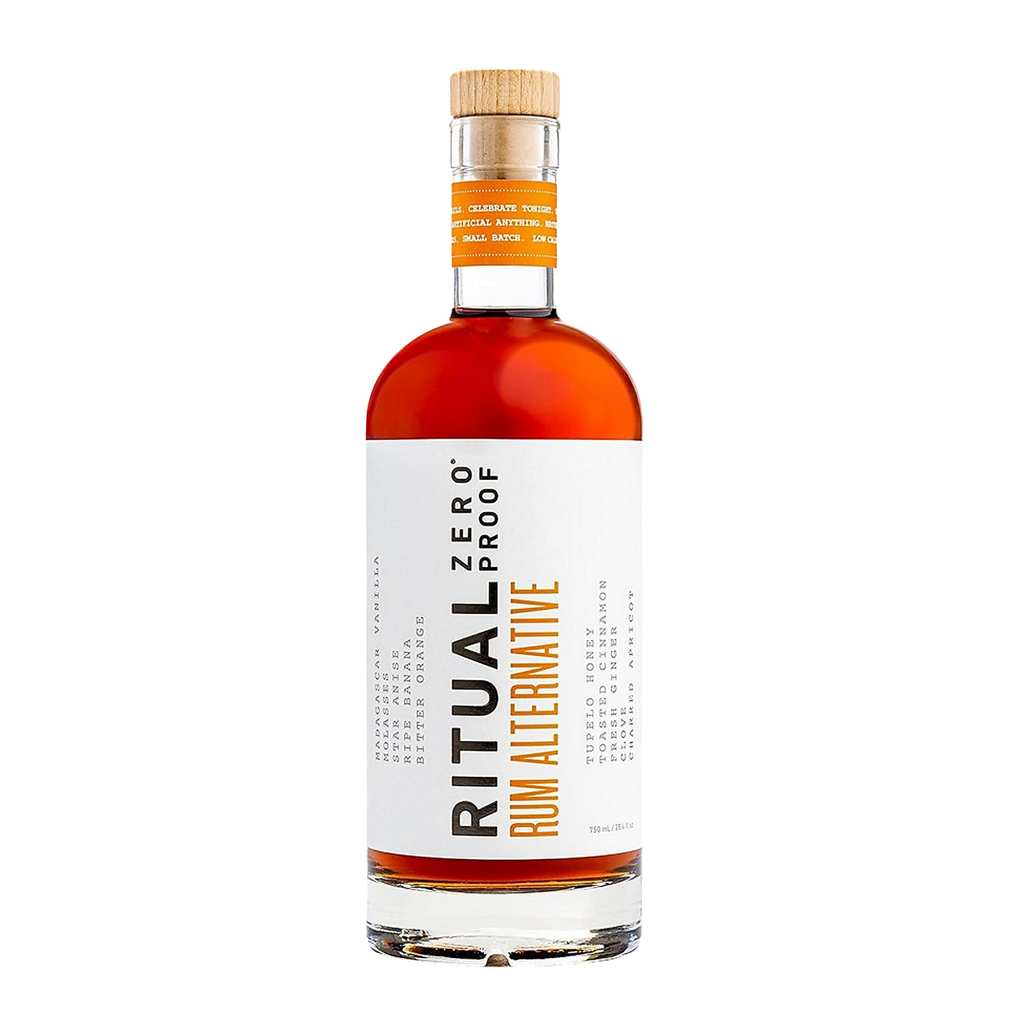 RITUAL ZERO PROOF APERITIF ALTERNATIVE NON-ALCOHOLIC SPIRIT 750ML