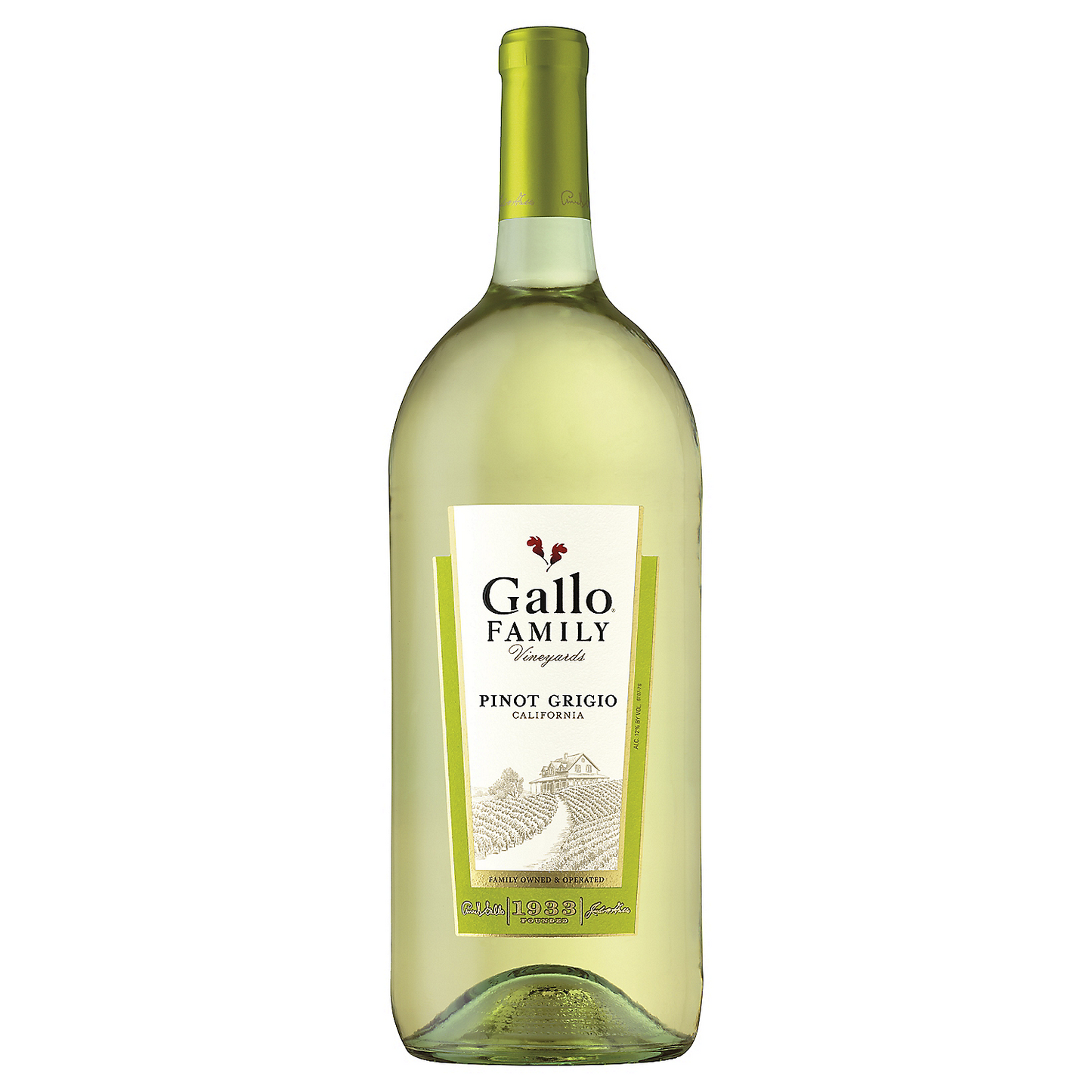 GALLO FAMILY VINEYARDS PINOT GRIGIO CALIFORNIA 187ML