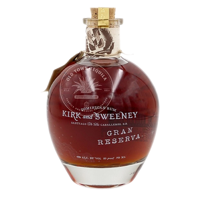 KIRK AND SWEENEY GOLD RUM GRAN RESERVA 80 750ML