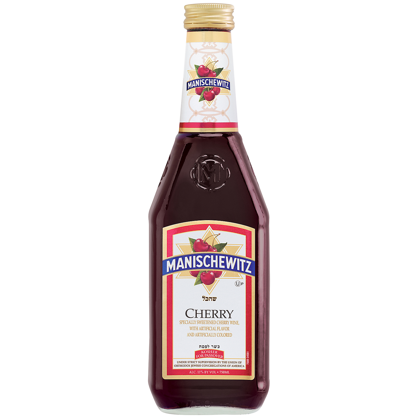 MANISCHEWITZ CHERRY WINE KOSHER FOR PASSOVER 750ML