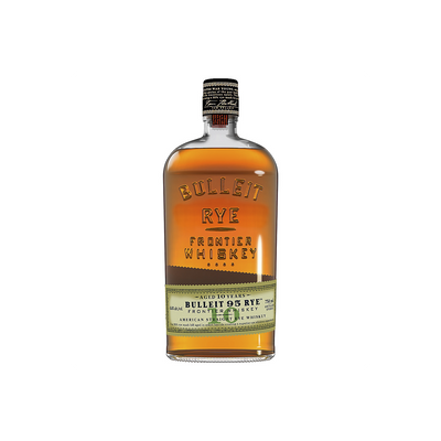 BULLEIT STRAIGHT RYE WHISKEY 95 FRONTIER WHISKEY 10 YR 90 750ML