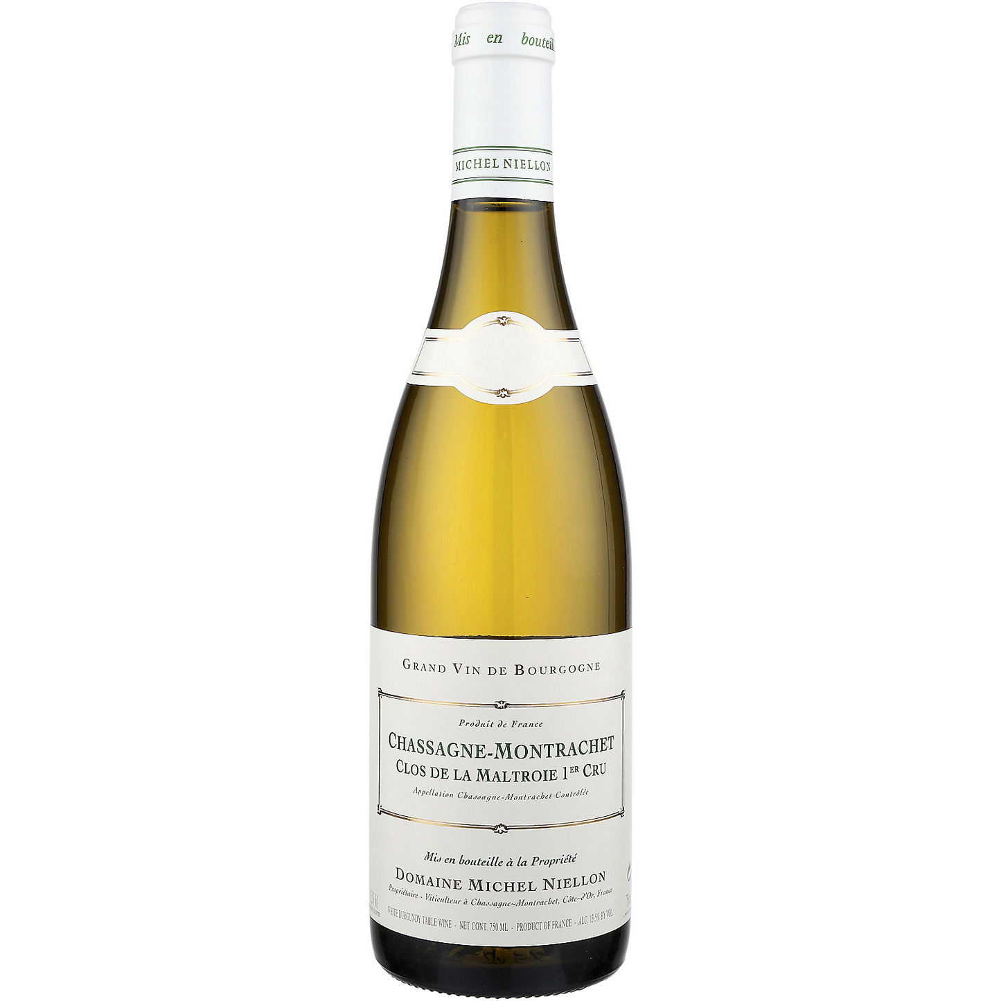 MICHEL NIELLON CHASSAGNE MONTRACHET CLOS DE LA MALTROIE PREMIER CRU 2021 750ML