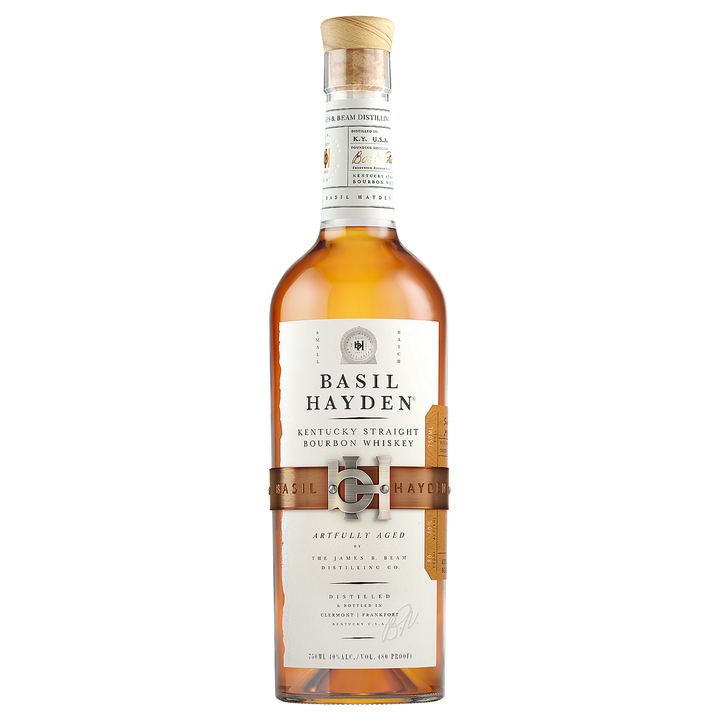 BASIL HAYDEN'S STRAIGHT BOURBON 80 1L
