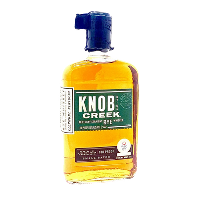 KNOB CREEK STRAIGHT RYE WHISKEY SMALL BATCH 7 YR 100 375ML