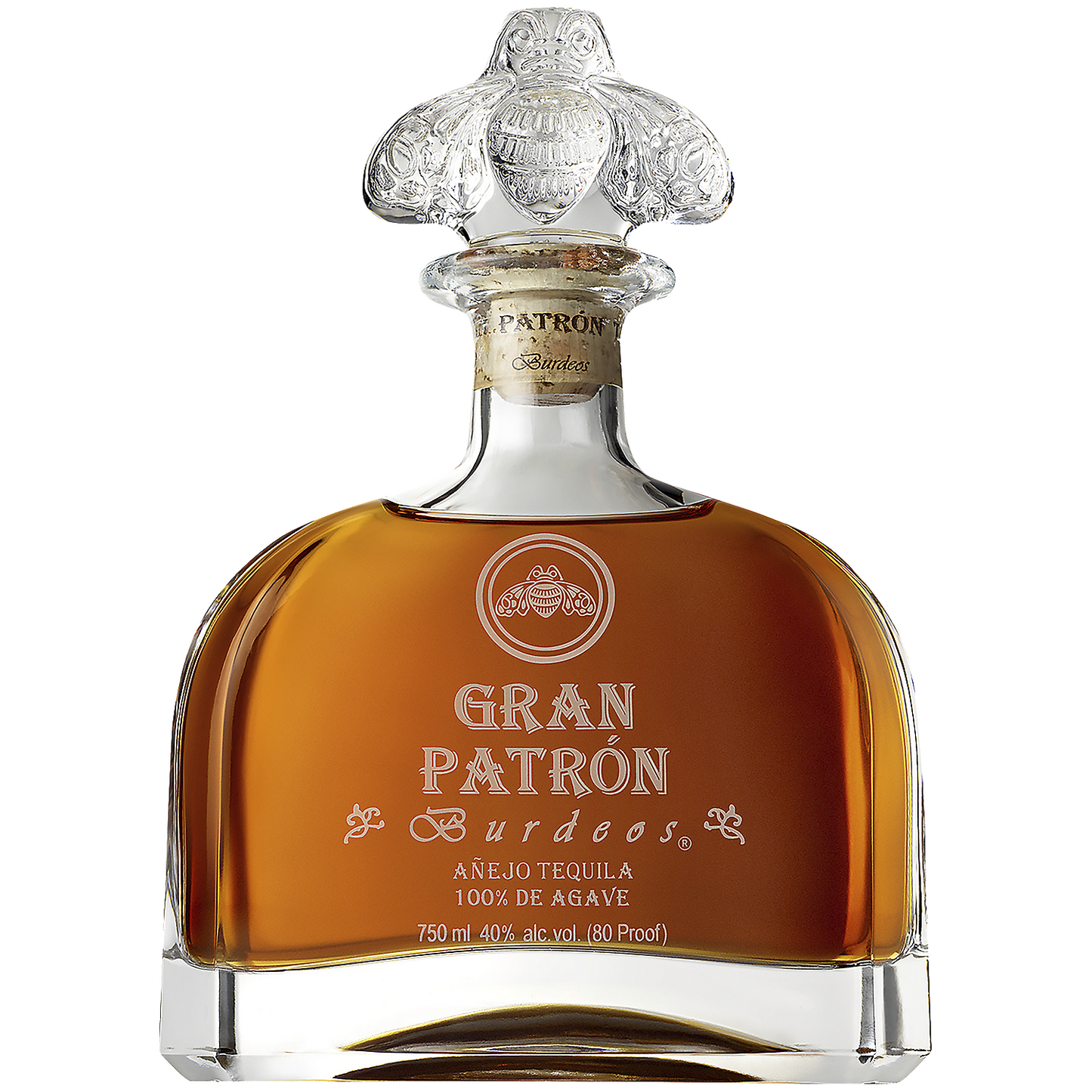 PATRON TEQUILA ANEJO BURDEOS 80 750ML