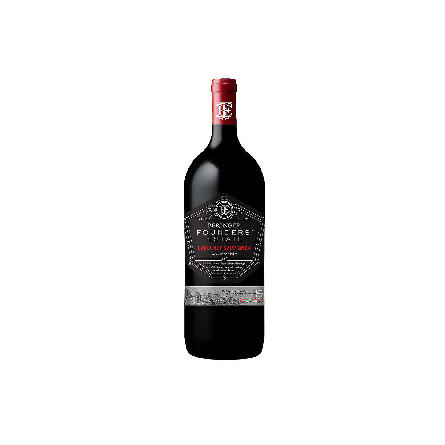 BERINGER FOUNDERS' ESTATE CABERNET SAUVIGNON CALIFORNIA 750ML