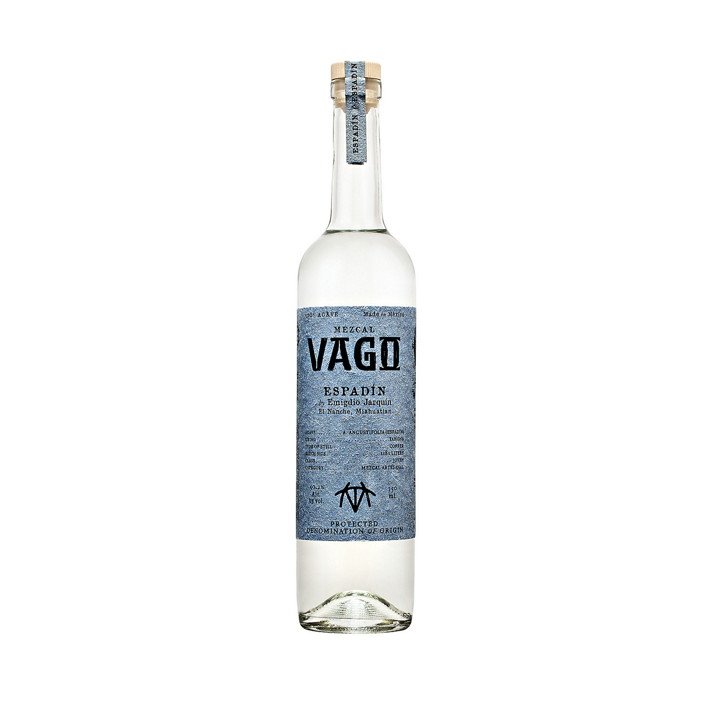 VAGO MEZCAL ESPADIN BY EMIGDIO JARQUIN 750ML
