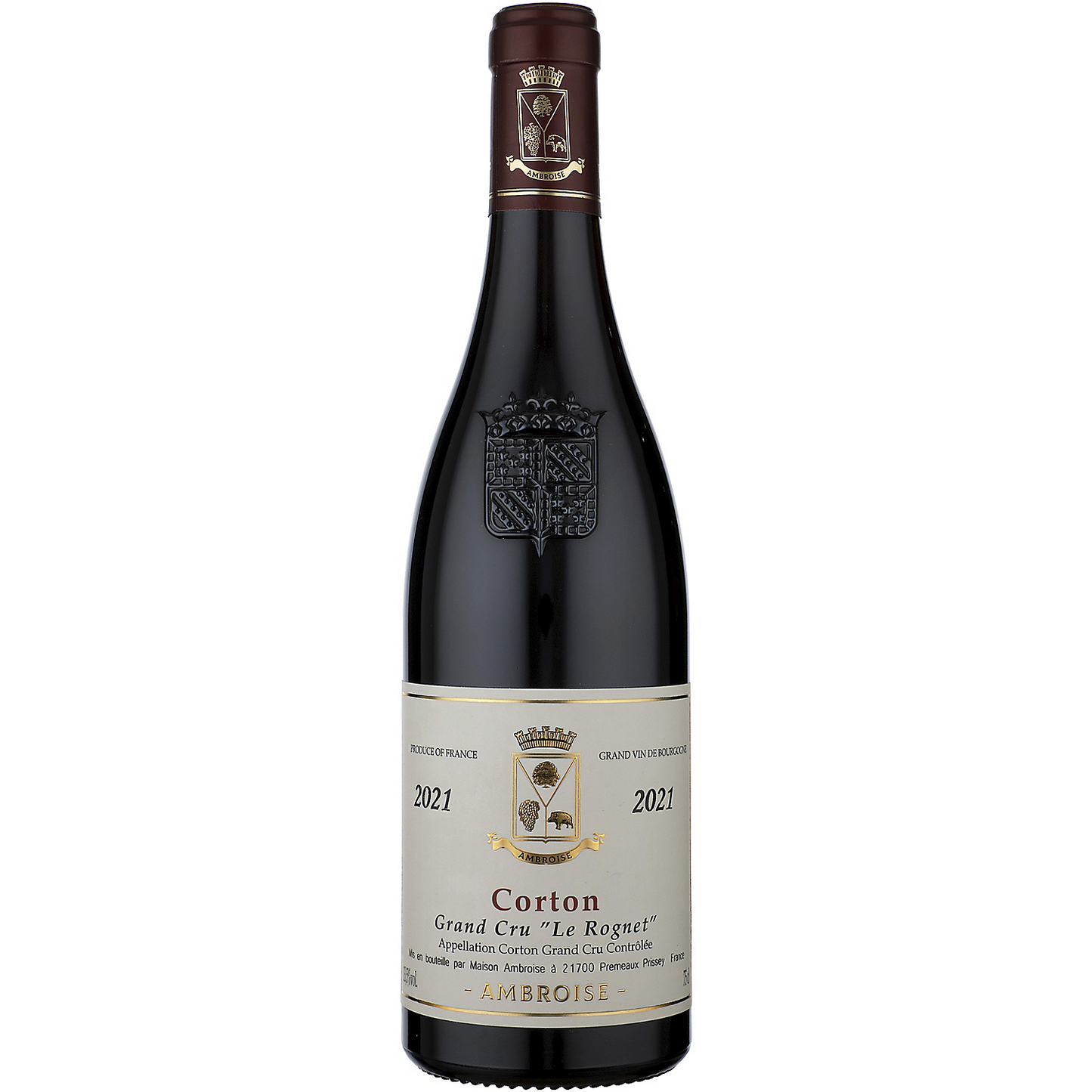 BERTRAND AMBROISE CORTON LE ROGNET GRAND CRU 2021 750ML
